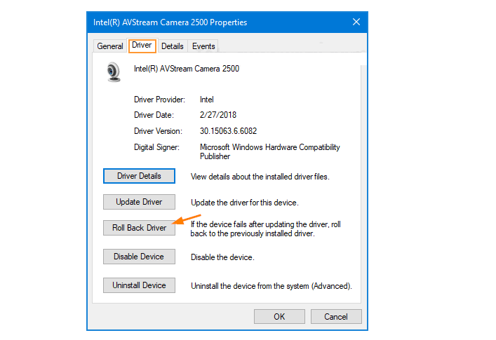 How to fix error camera not working in Windows 10