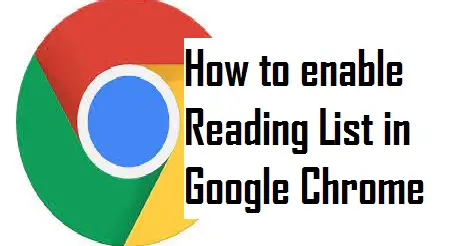 How to enable Reading List in Google Chrome - TechTipsNow