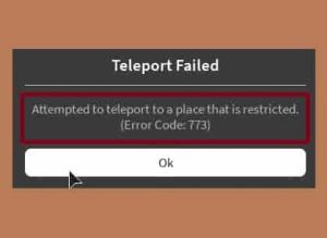 Roblox Error Code 773 | 100% working Fix [2022] - TechTipsNow