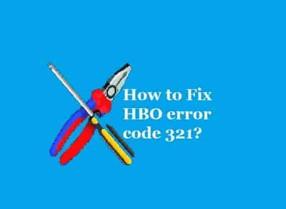 Fix HBO Error Code 321