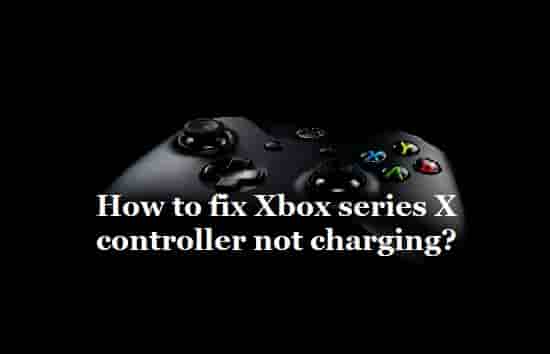 How to fix Xbox series X controller not charging