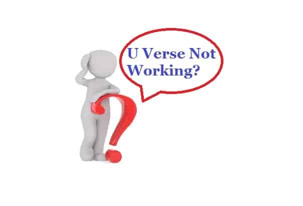 U verse app not working
