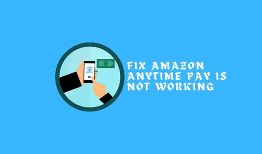 Amazon Anytime Pay Is Not Working? Reason and Fix [2024]