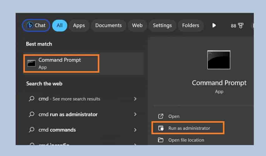 Open Command Prompt As Administrator