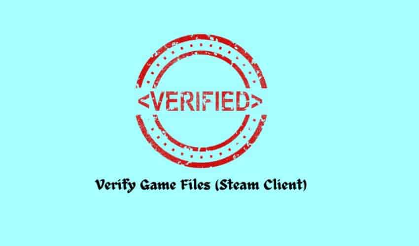 Verify Game Files (Steam Client)