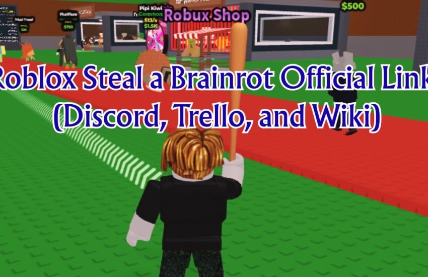 Roblox Steal a Brainrot Official Links (Discord, Trello, and Wiki)