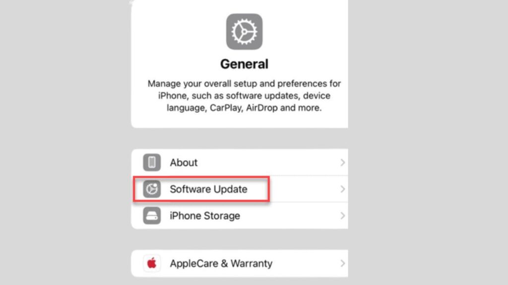 Install the Latest iOS Update