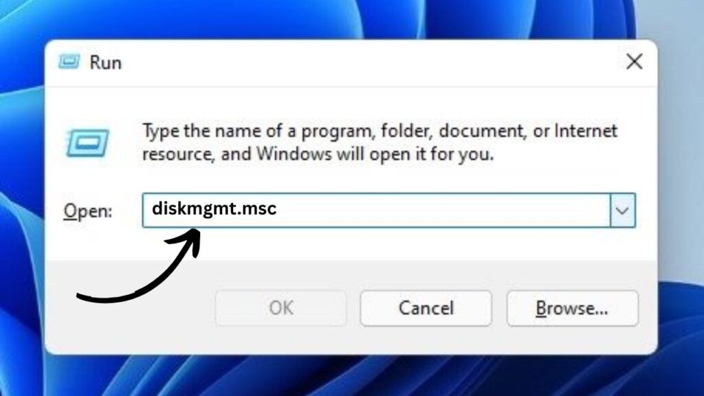 How to Open Disk Management in Windows 1110
