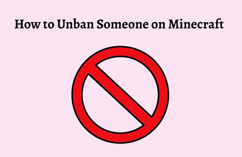 How to Unban Someone on Minecraft [On Your Own]