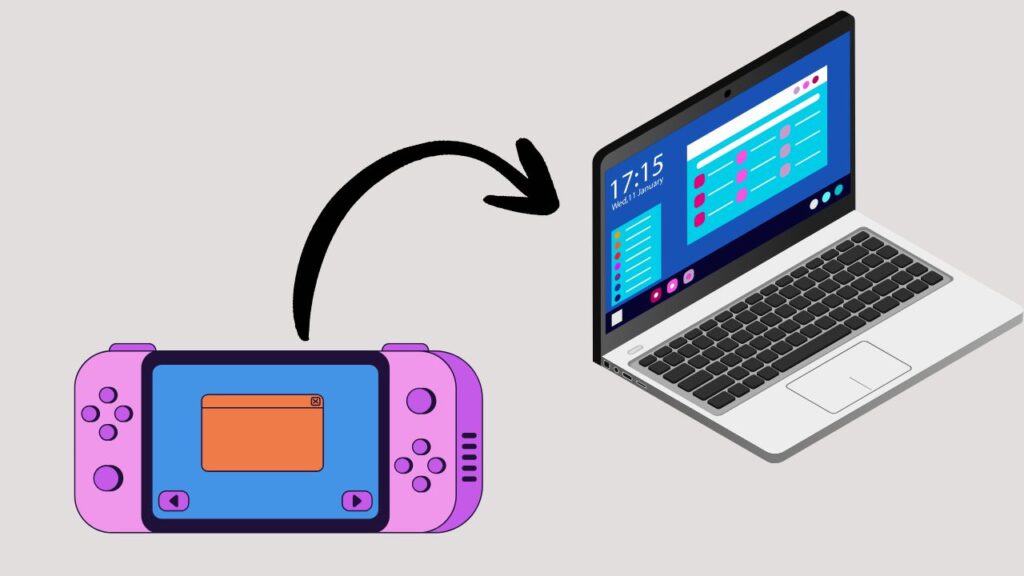 Connecting Nintendo Switch to Laptop in Windows 11 or 10