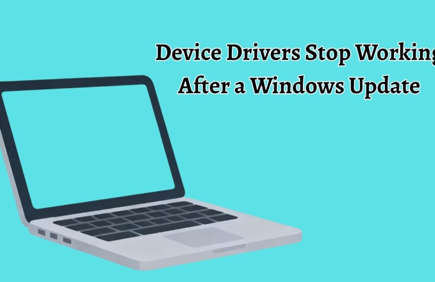 Device Drivers Stop Working After a Windows Update