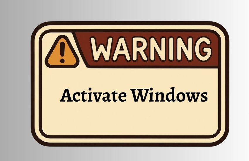 Fix Windows is Not Activated Issue