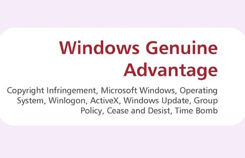 Remove Windows Genuine Advantage (WGA) Notification